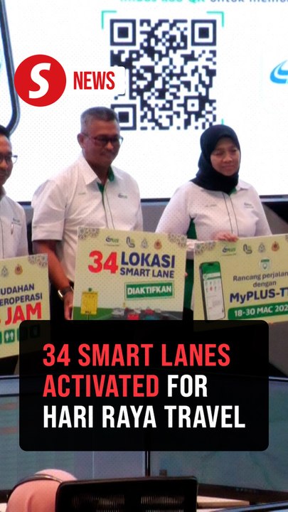 PLUS to activate smart lanes at 34 locations over Hari Raya