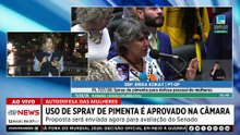 Câmara libera uso de spray de pimenta para mulheres