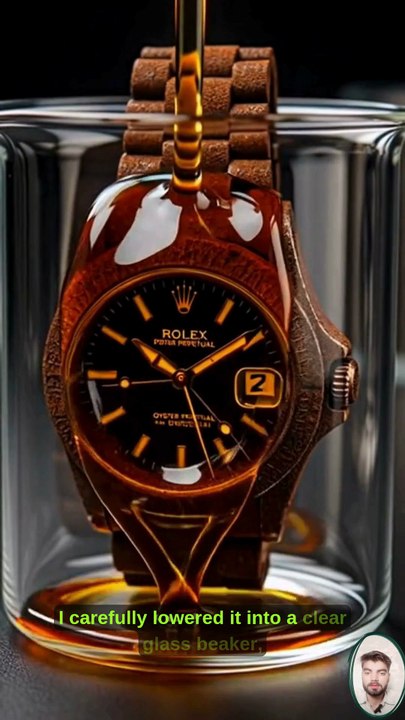 Rusty Luxury Watch Restored with Electrolysis – From Ruined to Shiny New!