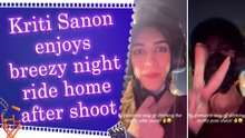 Kriti Sanon shares fun late-night bike ride video, says ‘My favourite way to ditch traffic’