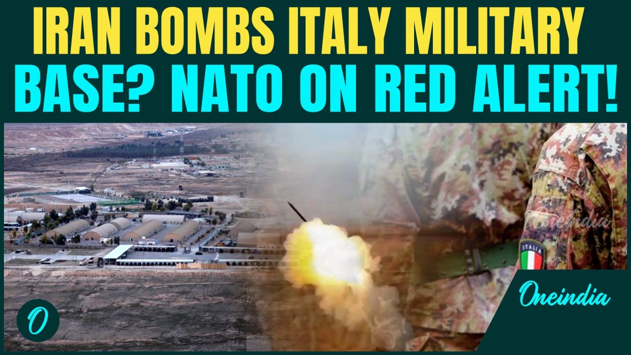 BREAKING: Iran Missiles HIT Italy Military Base In Erbil? 300+ Troops Run For Life| NATO Vs Iran?