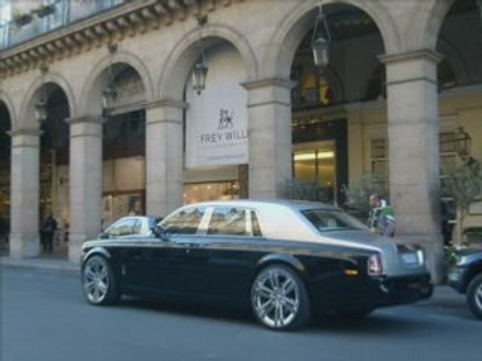 Rolls Royce Phantom Dub Style a Paris
