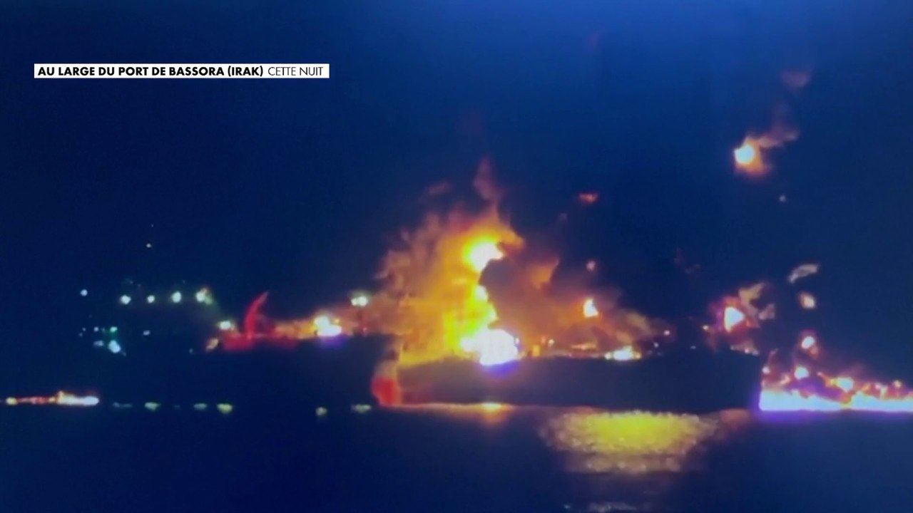 Guerre en Iran : deux pétroliers frappés au large de l'Irak