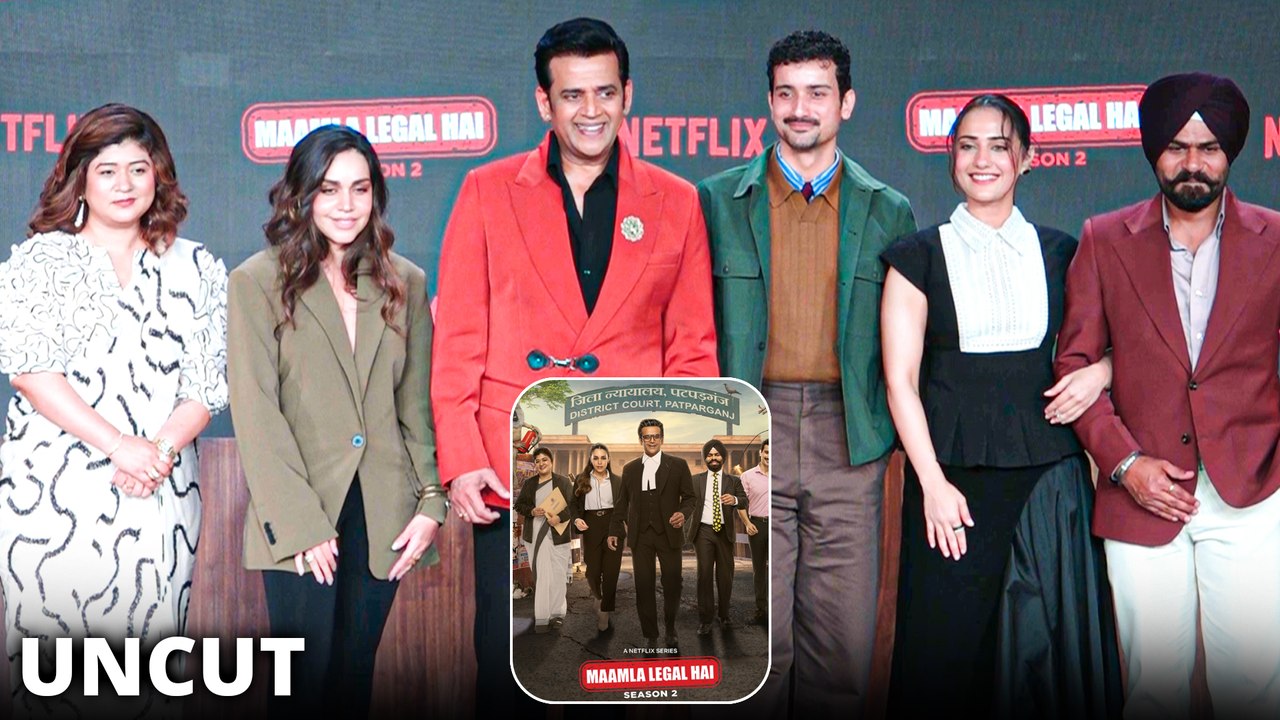 UNCUT - Trailer Launch Of Maamla Legal Hai Season 2: Inside The Fun Press Meet With The Cast & Crew
