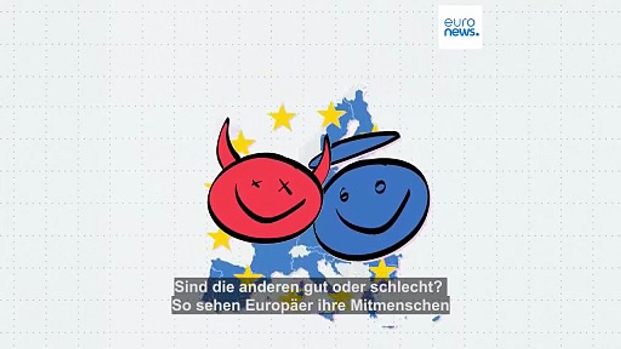 Sind die anderen gut oder schlecht? So sehen Europäer ihre Mitmenschen