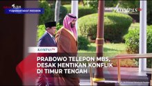 Presiden Prabowo Telepon MBS! Desak Hentikan Aksi Militer di Timur Tengah Dihentikan