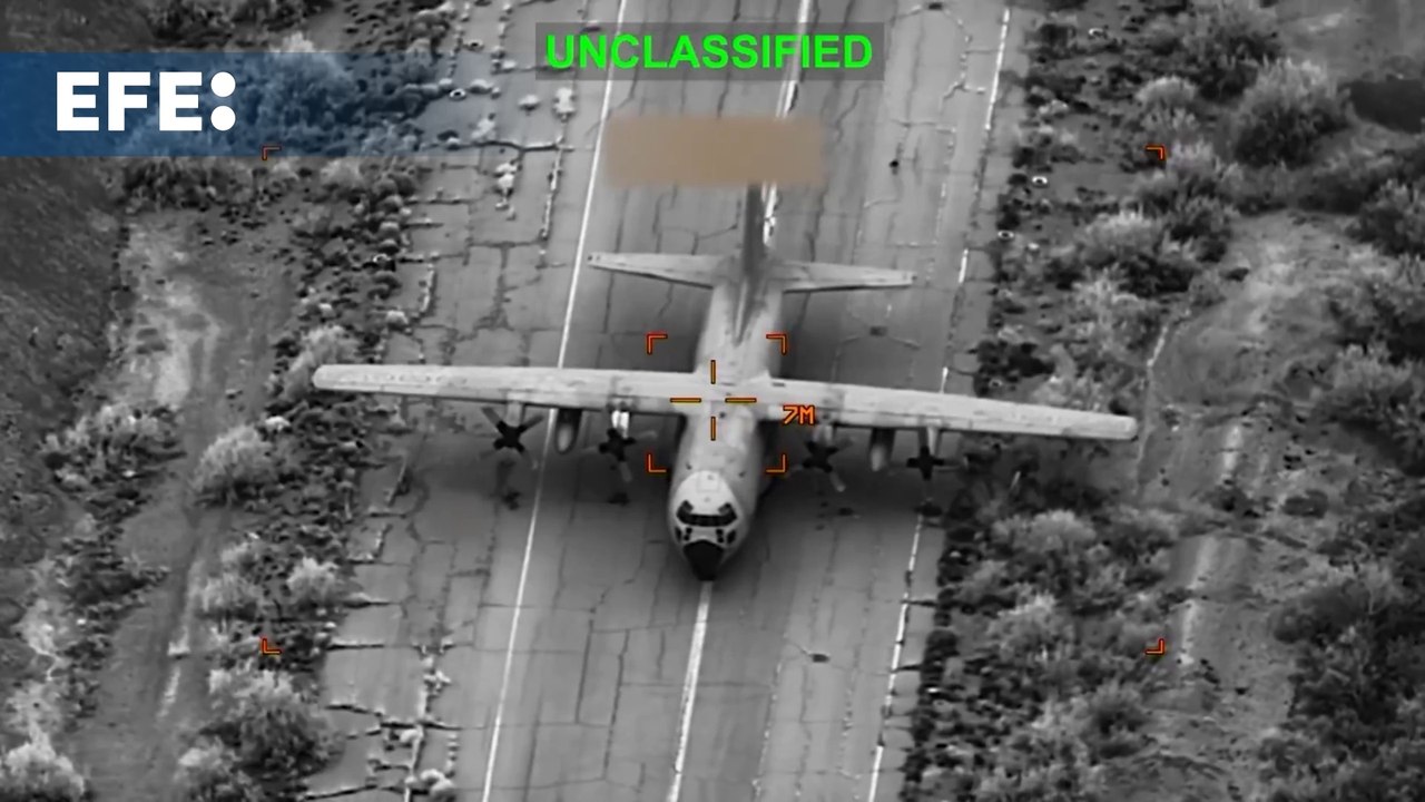 EE.UU. comparte un video de ataques a aviones militares iraníes