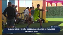 Alcaraz no se perdió a su Real Madrid antes de pasar por encima de Ruud