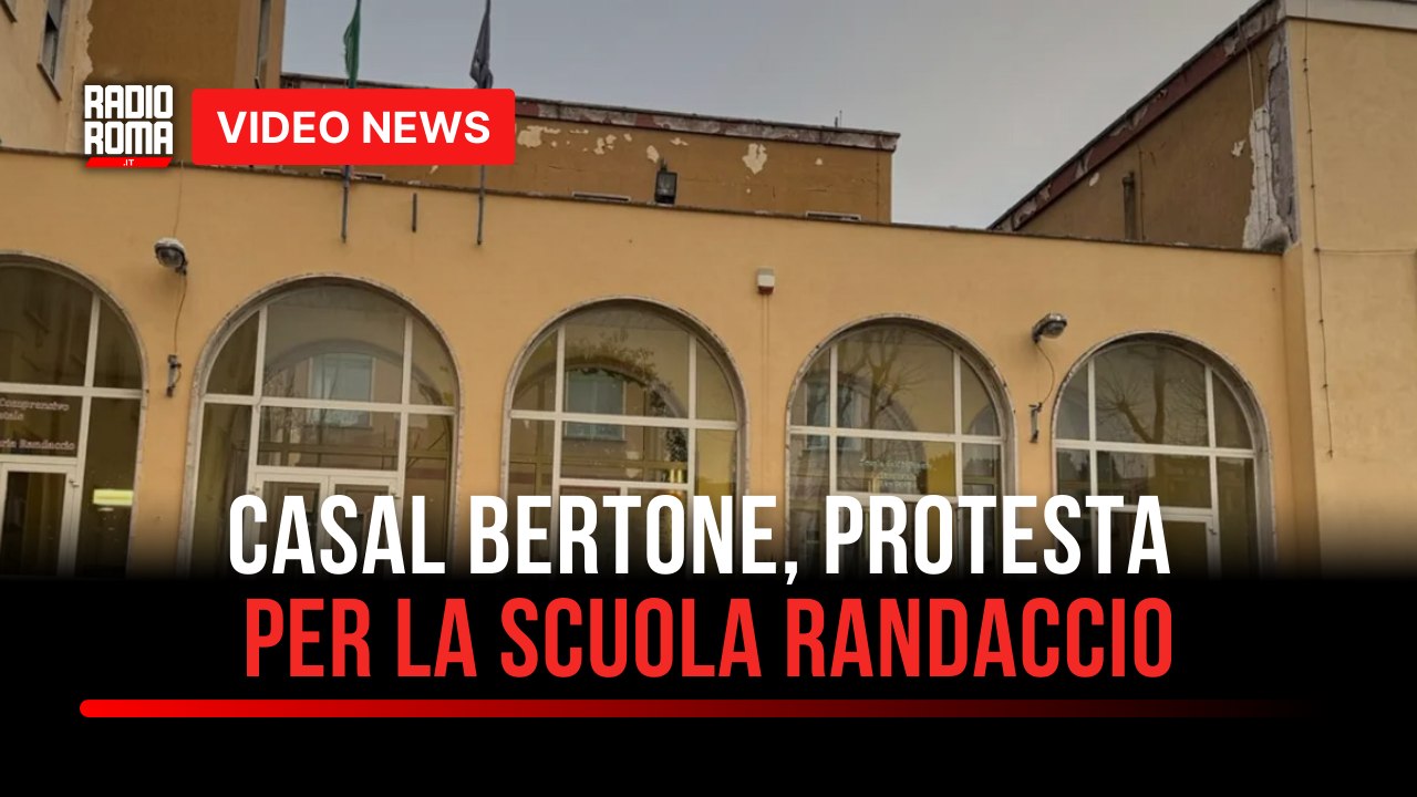 Casal Bertone, protesta per la scuola Randaccio