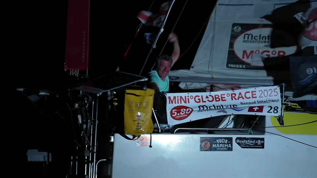 ALMA Class Globe 580 - 2026 / MGR winner Renaud Stitelmann shares his first thoughts after extraordinary solo circumnavigation