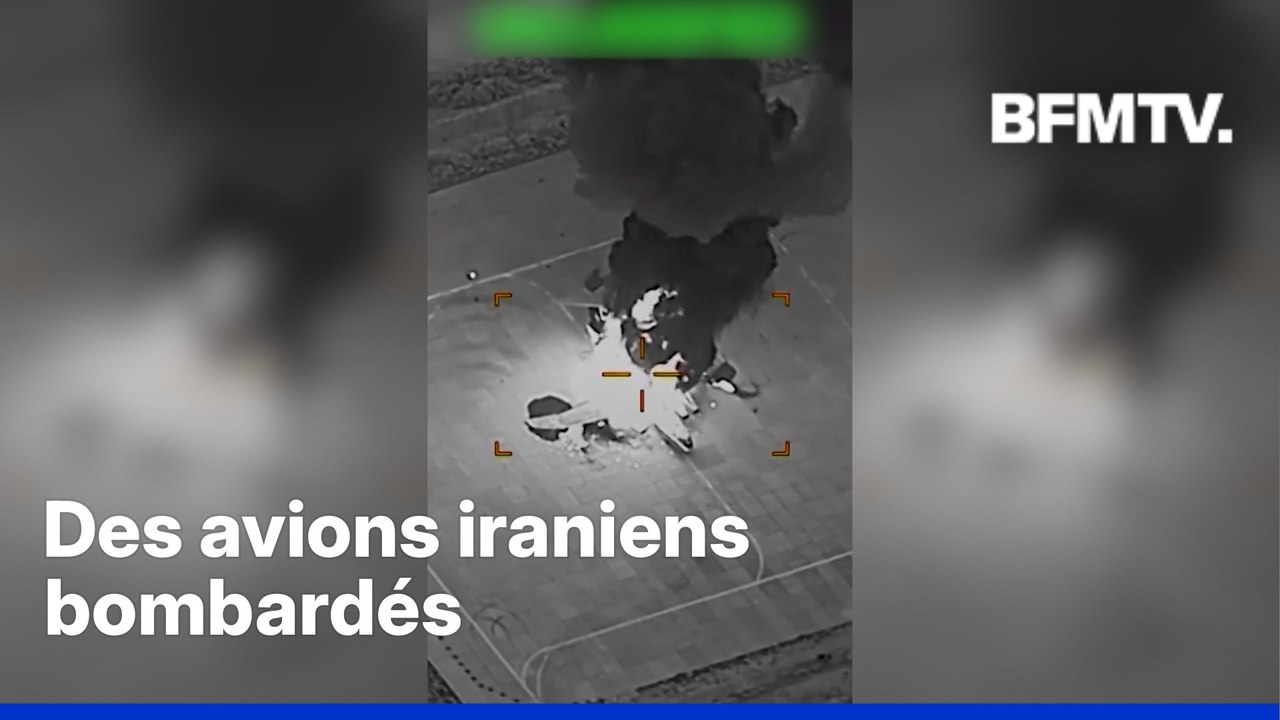 Guerre au Moyen-Orient: les États-Unis publient des images de bombardements d'avions iraniens