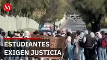 Estudiantes protestan en Morelos para exigir mayor seguridad y justicia