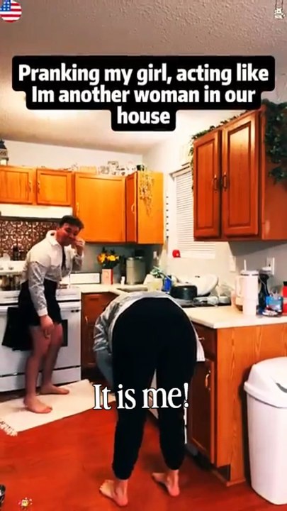 Pranking My Girl by Acting Like Someone Else in Our House 😂