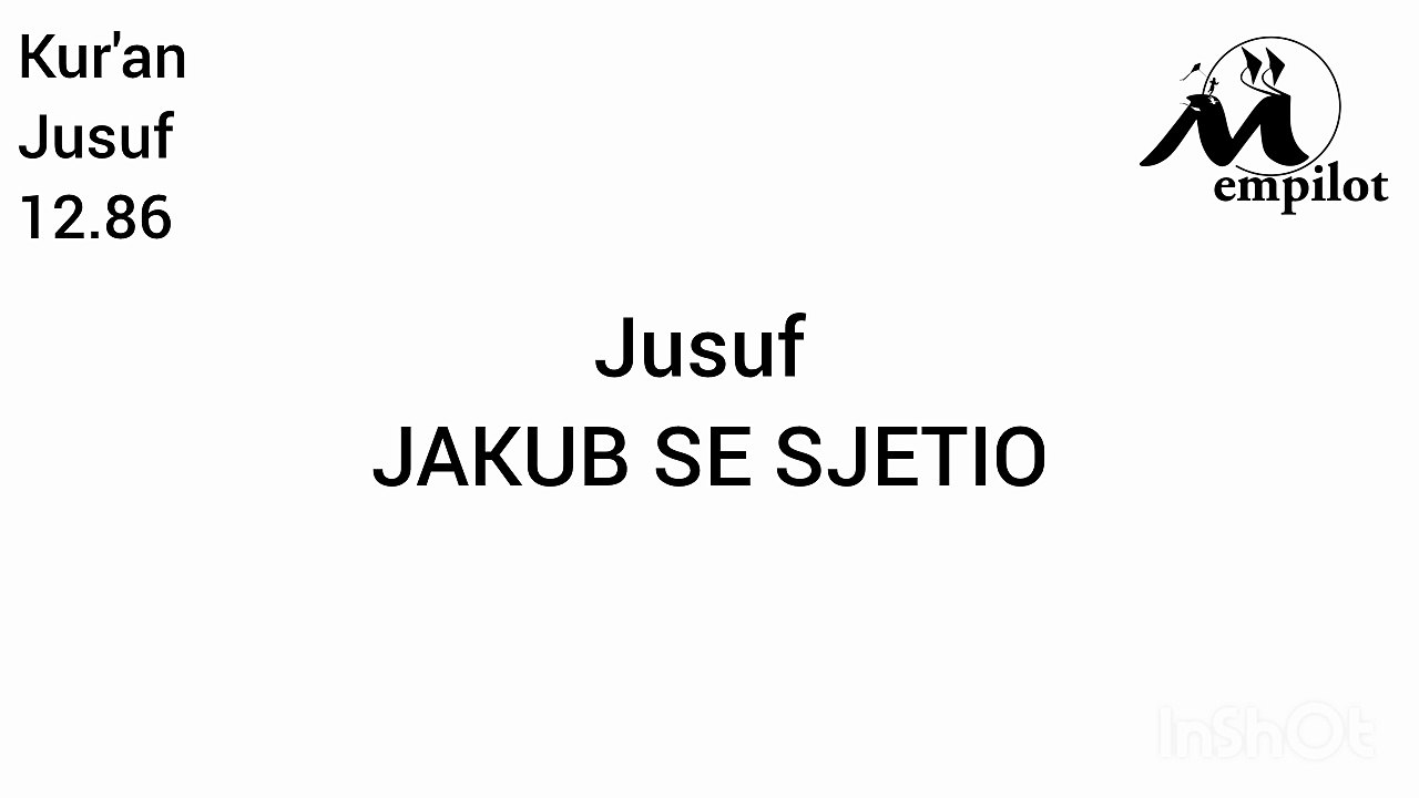 emDIN - Kuran Jusuf Jakub se sjetio