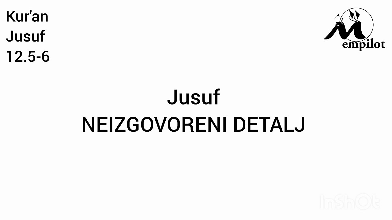 emDIN - Kuran Jusuf Neizgovoreni detalj