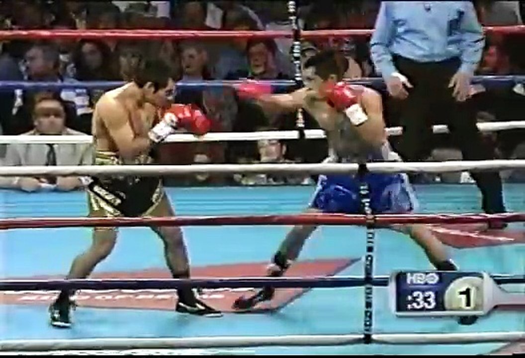Marco Antonio Barrera vs Enrique Sanchez - HBO BAD 9-8-2001
