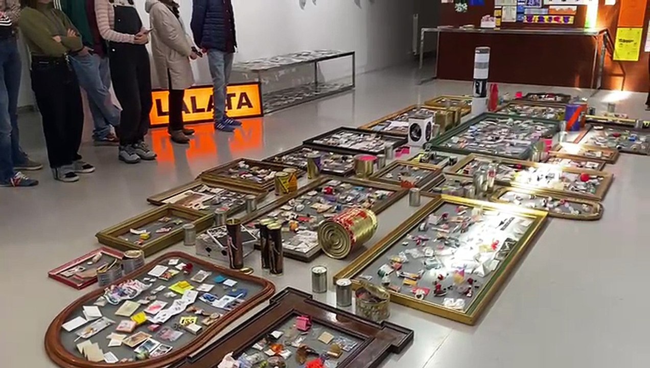 Inauguración de la exposición 'Latiendo, 25 años de Lalata'