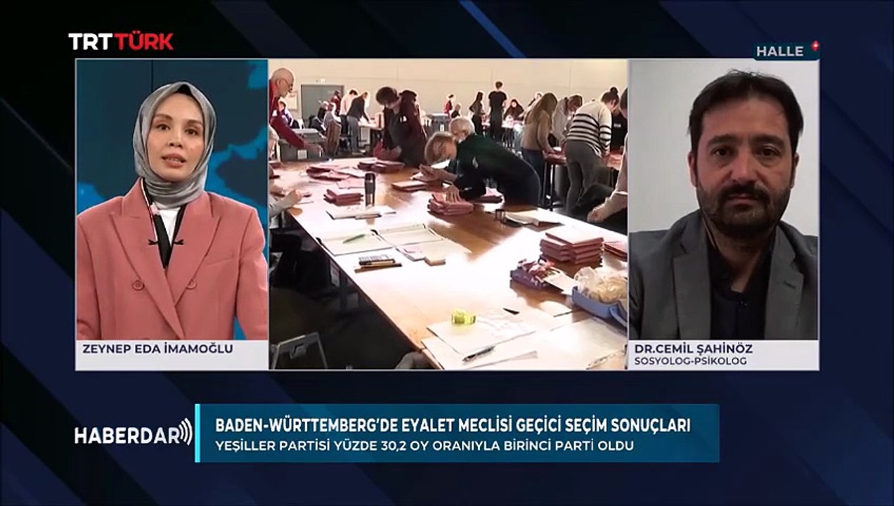 Bayern (Bavyera) Eyalet Secim Sonuclari (TRT Türk, Haberdar, 11.03.2026)