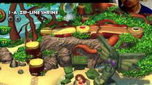 Zip Line Shrine, all puzzles & letters, DKC Tropical Freeze