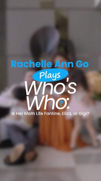 Rachelle Ann Go Plays Who's Who: Is Her Mom Life Fantine, Eliza, or Gigi?