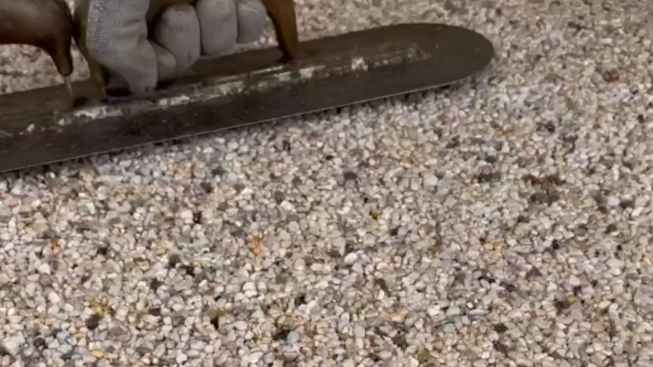 Patio Makeover with Resin Bound Surfacing *Incredibly Satisfying*