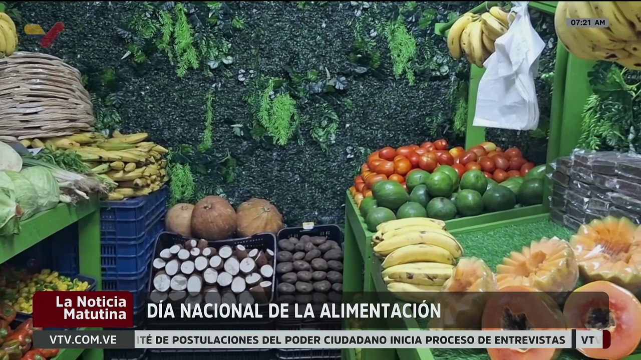 Venezuela celebra Día Nacional de la Alimentación con la creación de los CLAP garantizando la nutrición