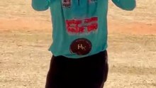 DANCING UMPIRE IN BANGALORE WHO ENTERTAINS CRICKET FANS WITH HIS UNIQUE STYLE OF UMPIRING