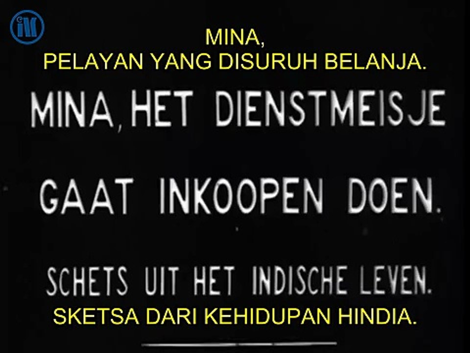 Mina, Pelayan Yang Disuruh Belanja (1915) (Subtitle Bahasa Indonesia)