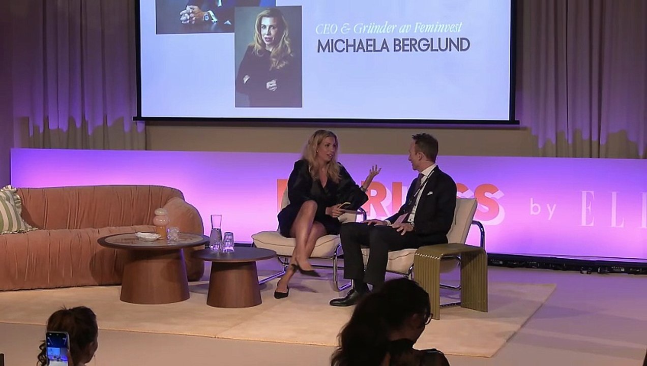 Michaela Berglund og investor Morten Astrup