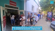 Esta semana arrancó en La Plata y la Provincia de Buenos Aires la campaña de vacunación