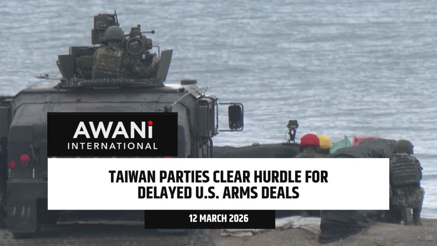 Taiwan parties clear hurdle for delayed U.S. arms deals