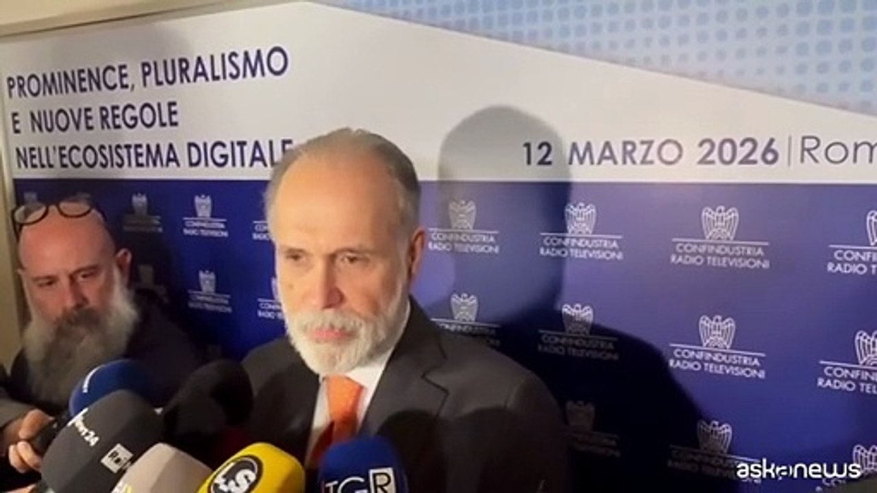Tv, ad Rai Rossi: "Il sistema italiano garanzia libertà e pluralismo"
