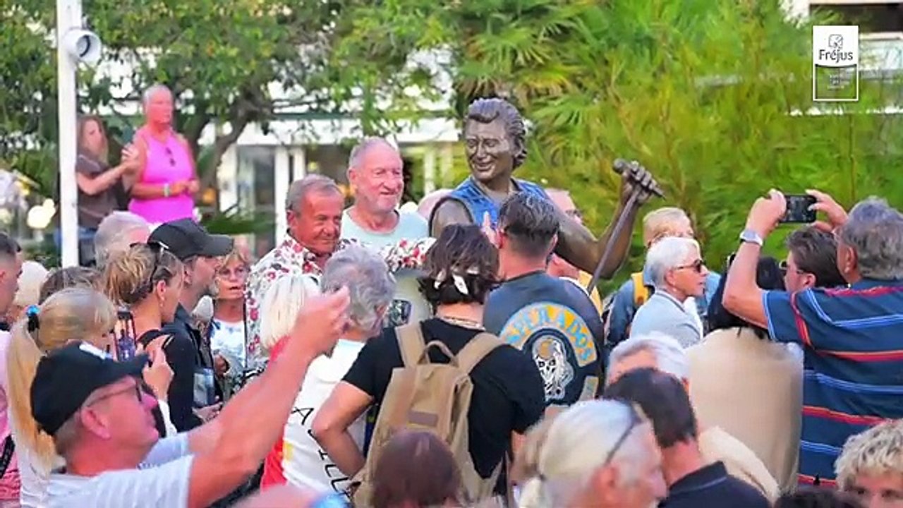 2024 – Johnny Hallyday – Inauguration de la Statue à Port-Fréjus (Ville de Fréjus, 21 Septembre)
