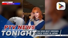Cosplayer Myrtle Sarosa wins Best Dressed Pirate award at ‘One Piece’ event in Japan