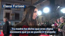 Elena Furiase se emociona al escuchar el mensaje de orgullo de su madre, Lolita: "¿Ha dicho eso?"