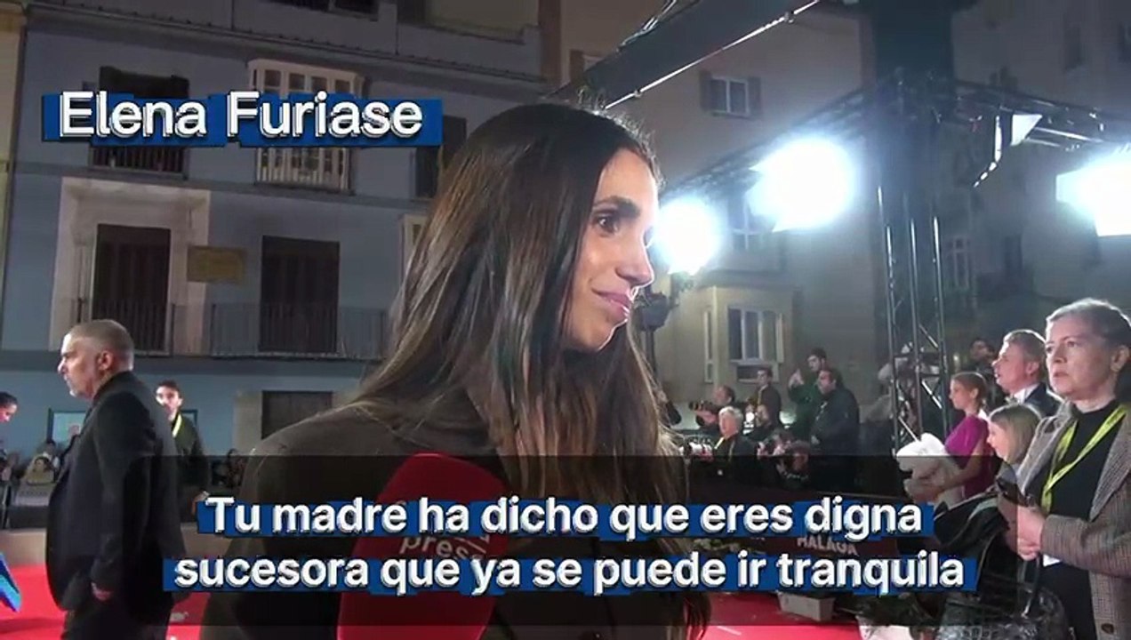 Elena Furiase se emociona al escuchar el mensaje de orgullo de su madre, Lolita: "¿Ha dicho eso?"