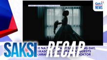 Saksi Recap: Bride na nagkasakit sa wedding day, inasikaso ng entourage at guests na karamihan ay nurse at doktor (originally aired on March 11, 2026)
