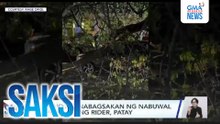 3 sasakyan, nabagsakan ng nabuwal na puno; isang rider, patay | Saksi