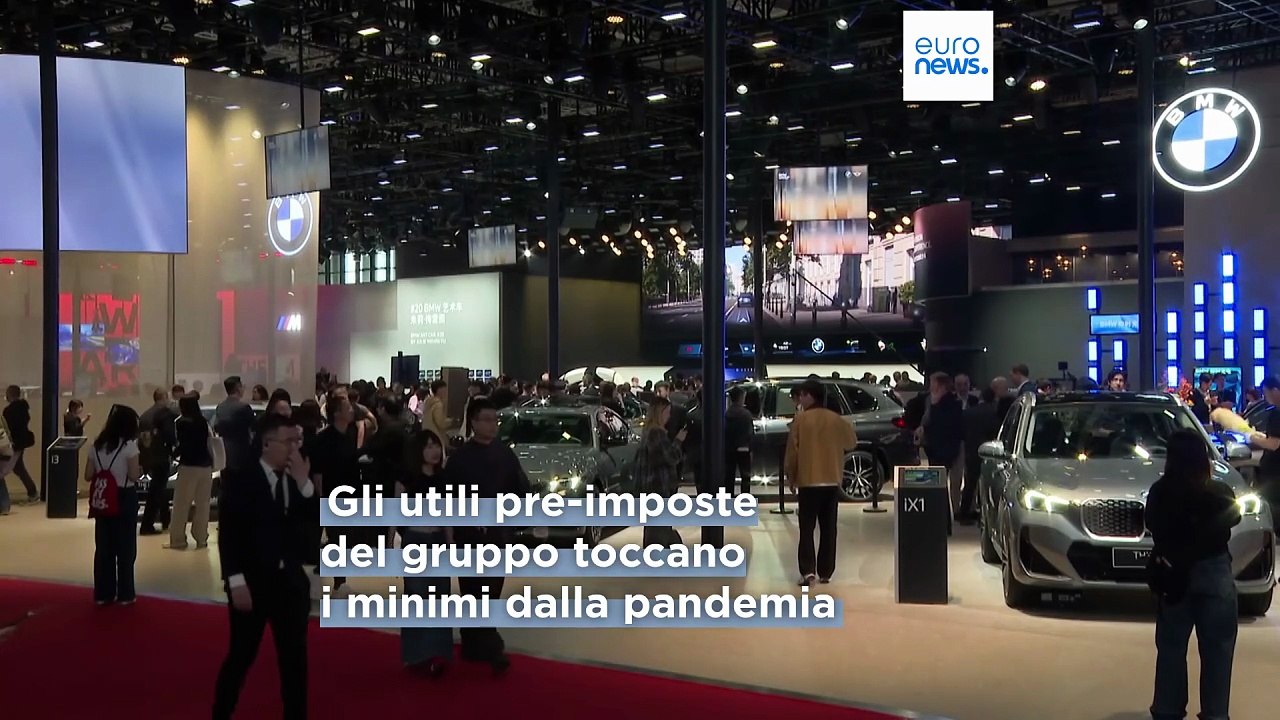 Profitti BMW scendono dell'11,5% ai minimi dalla pandemia per dazi e calo in Cina