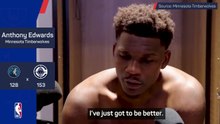 'I've got to be better' - Edwards takes blame for Timberwolves' losing run