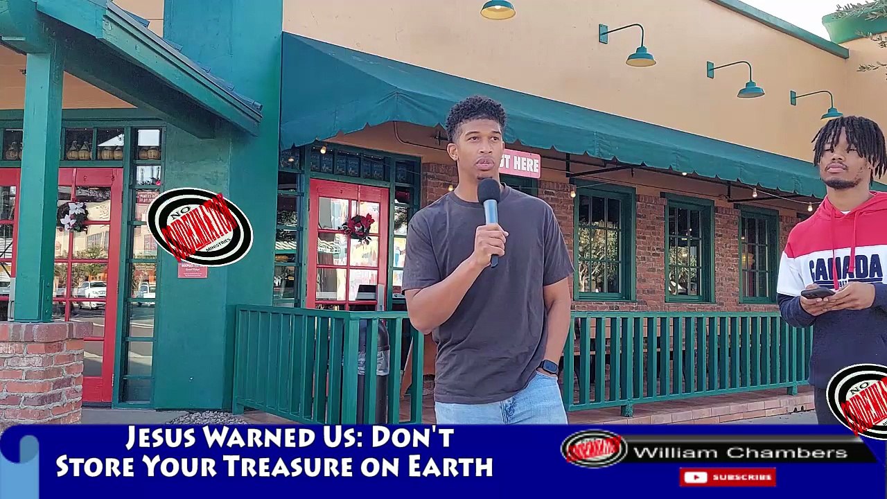 Jesus Warned Us- Don't Store Your Treasure On Earth