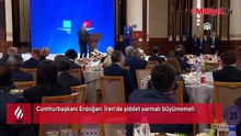 "BM değerlerinin destekçisiyiz" diyen Cumhurbaşkanı Erdoğan: İran'da şiddet sarmalı büyümemeli