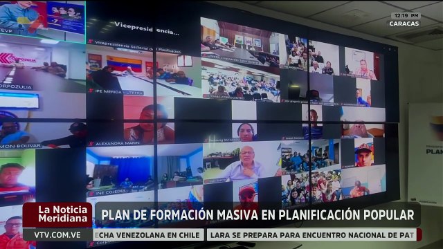 Avanza el Plan de Formación Masiva y Planificación Popular para consolidar el autogobierno comunal