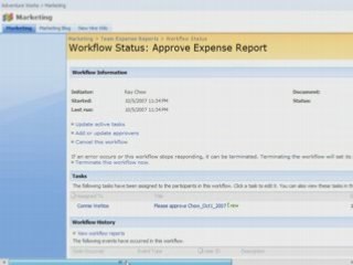 MOSS 2007 Demo: Streamline Processes