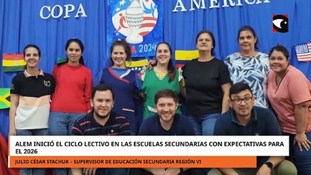 Alem inició el ciclo lectivo en las escuelas secundarias con expectativas para el 2026