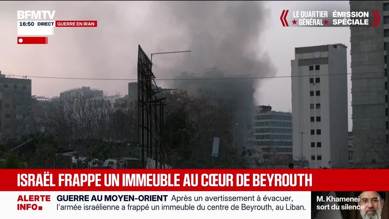 Édition Spéciale - Guerre au Moyen-Orient : Israël frappe un immeuble du centre de Beyrouth - 12/03