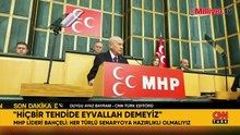 MHP Lideri Bahçeli: Yol yakınken ateşkes rejimi devreye girmelidir