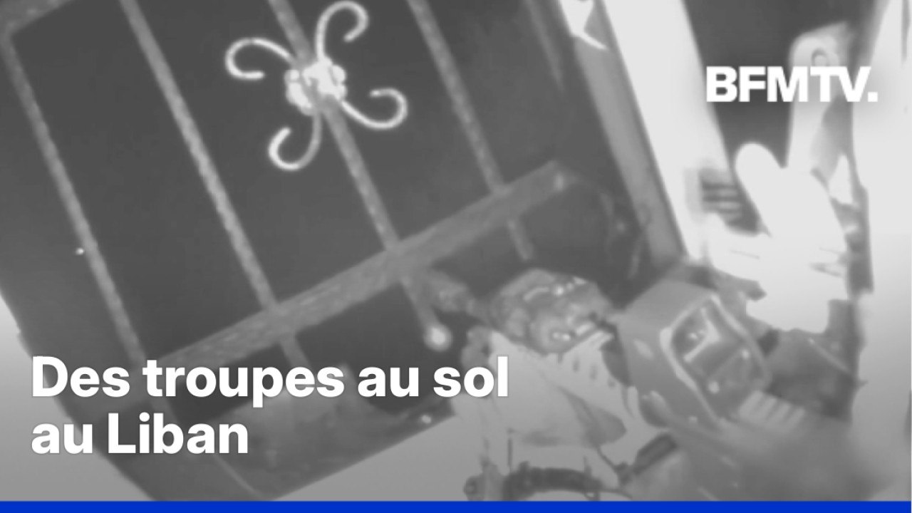 Liban: des images fournies par Tsahal montrent une opération au sol contre des hommes du Hezbollah