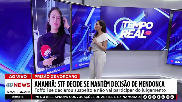 STF decide amanhã (13) decisão de Mendonça sobre prisão de Daniel Vorcaro | TEMPO REAL