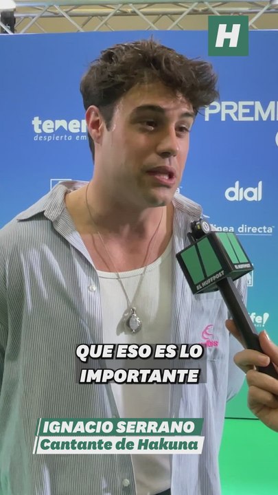 Ignacio Serrano, cantante de Hakuna: "Nos encanta cantar rezando y rezar cantando, pero también me gusta cantar sobre otros temas". #premiosdial #hakuna #ignacioserrano
